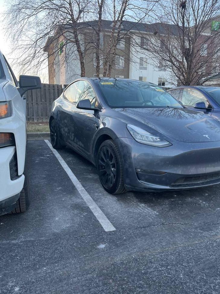 TESLA MODEL Y 2022 7SAYGDEE0NF386201 image